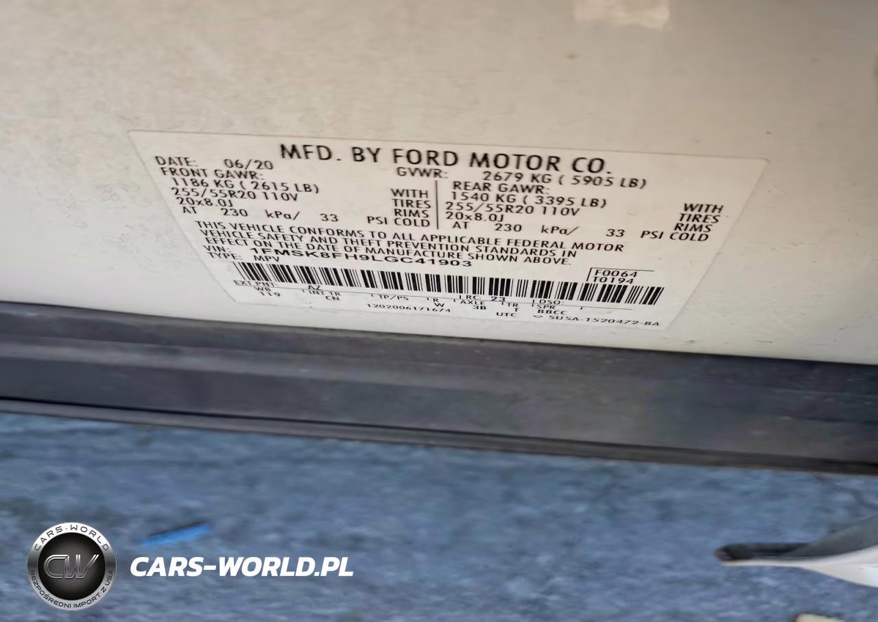 2020 Ford Explorer Limited VIN:1FMSK8FH9LGC41903 - 13