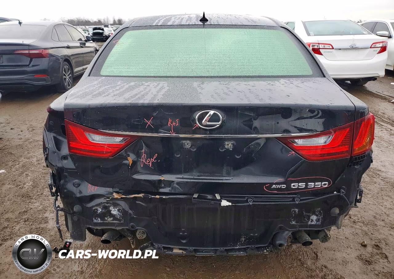 2013 Lexus Gs 350 VIN:JTHCE1BL0D5013995 - 6