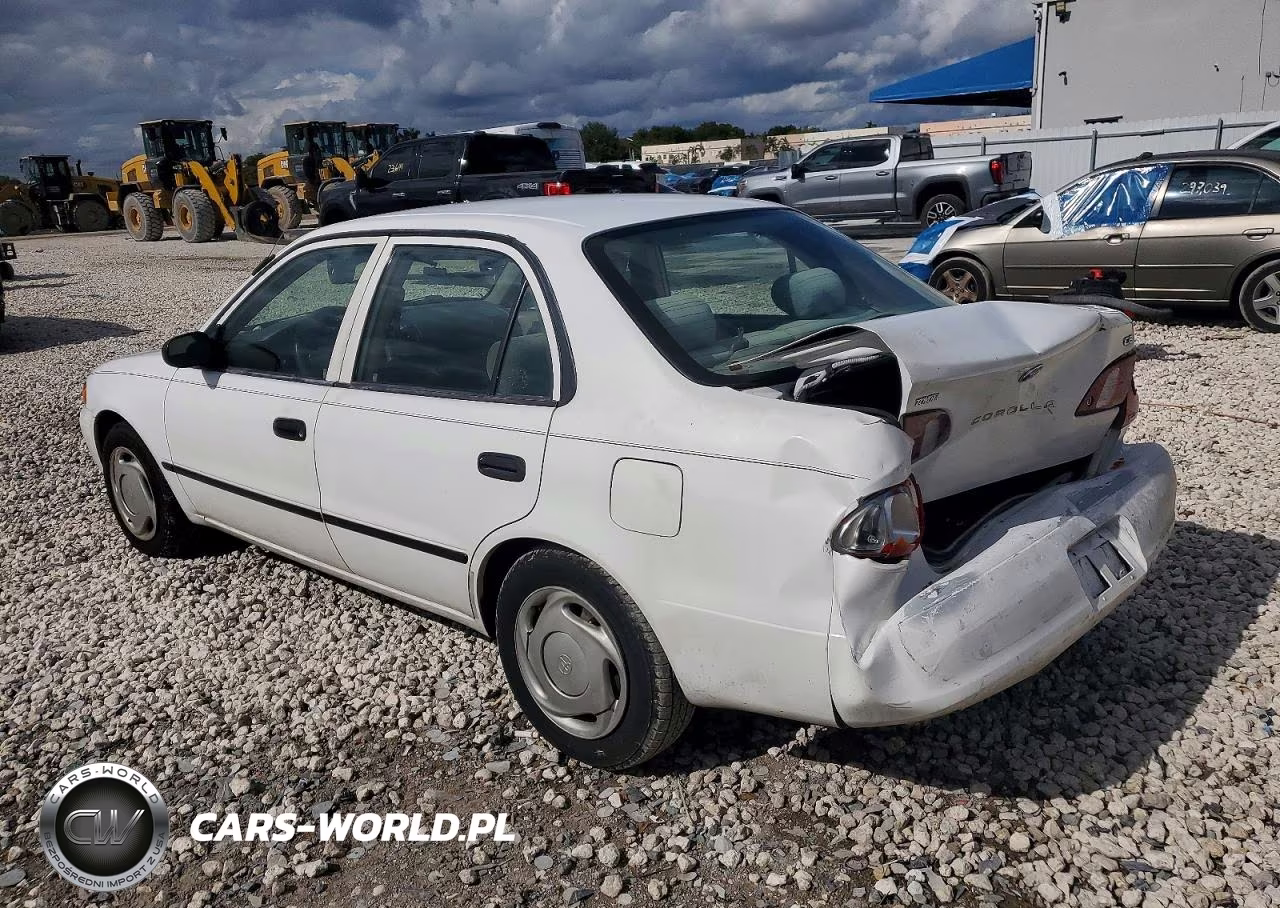 2000 Toyota Corolla Ve VIN:2T1BR12E5YC302592 - 2
