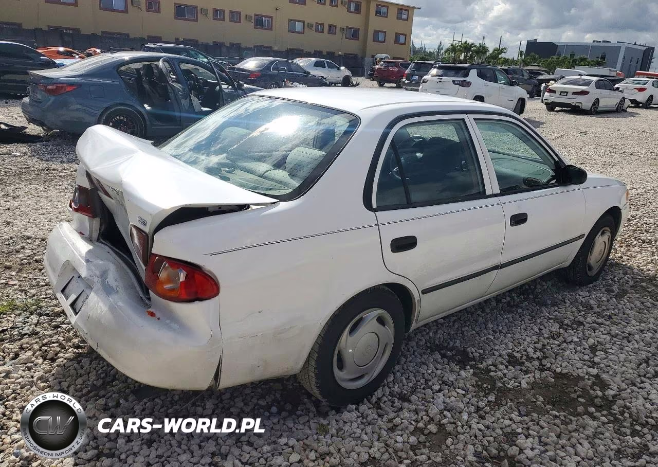 2000 Toyota Corolla Ve VIN:2T1BR12E5YC302592 - 3
