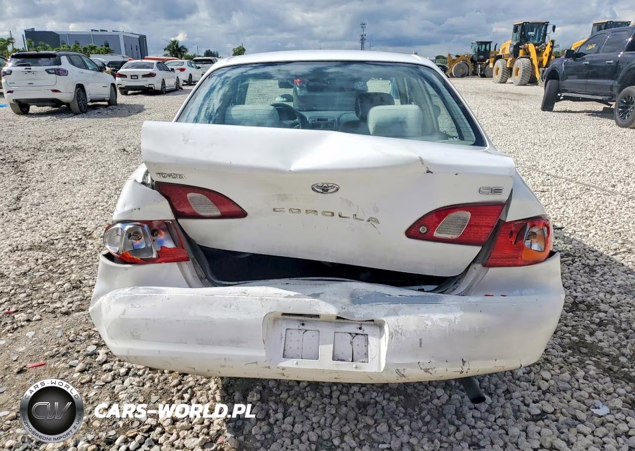 2000 Toyota Corolla Ve VIN:2T1BR12E5YC302592 - 6