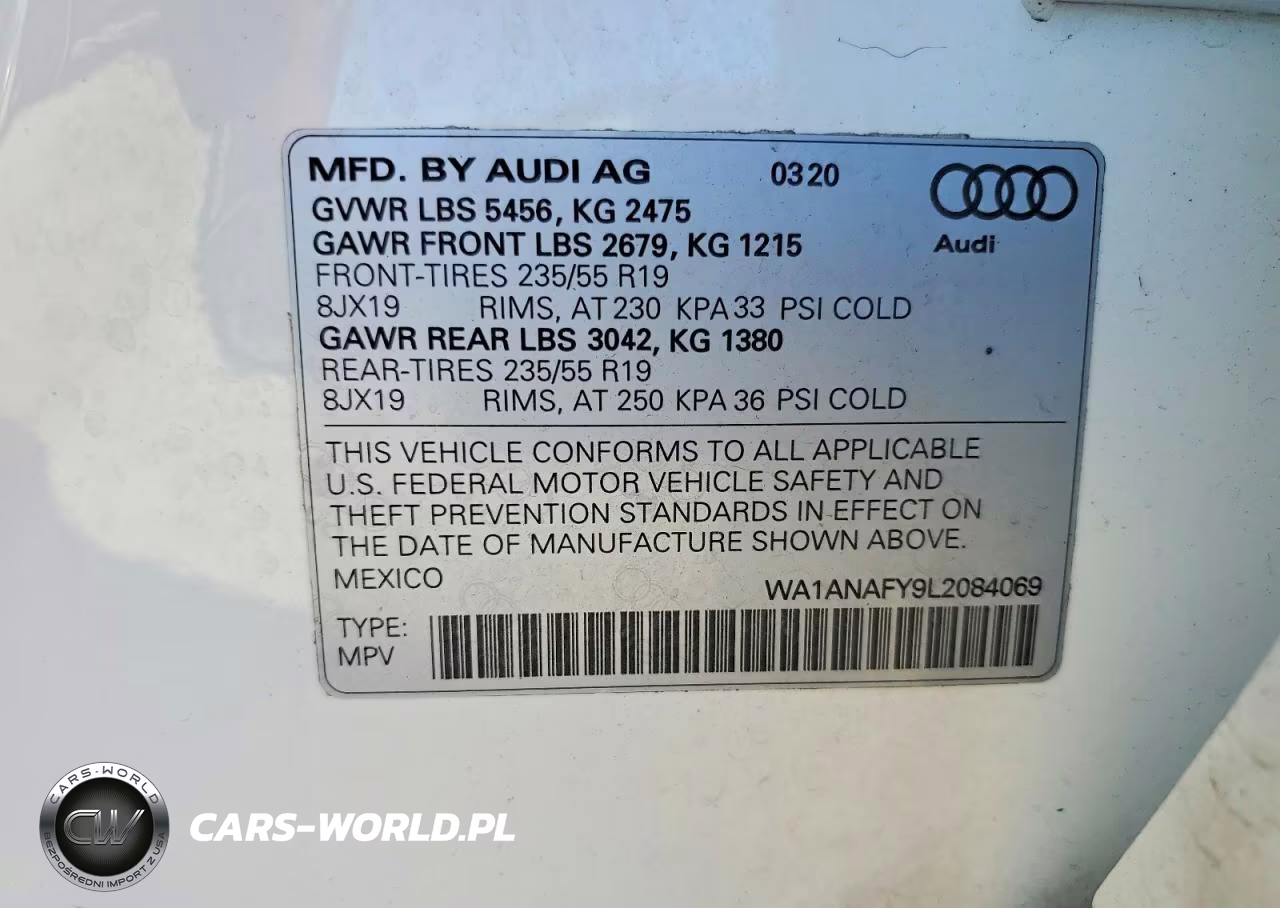 2020 Audi Q5 Premium VIN:WA1ANAFY9L2084069 - 13