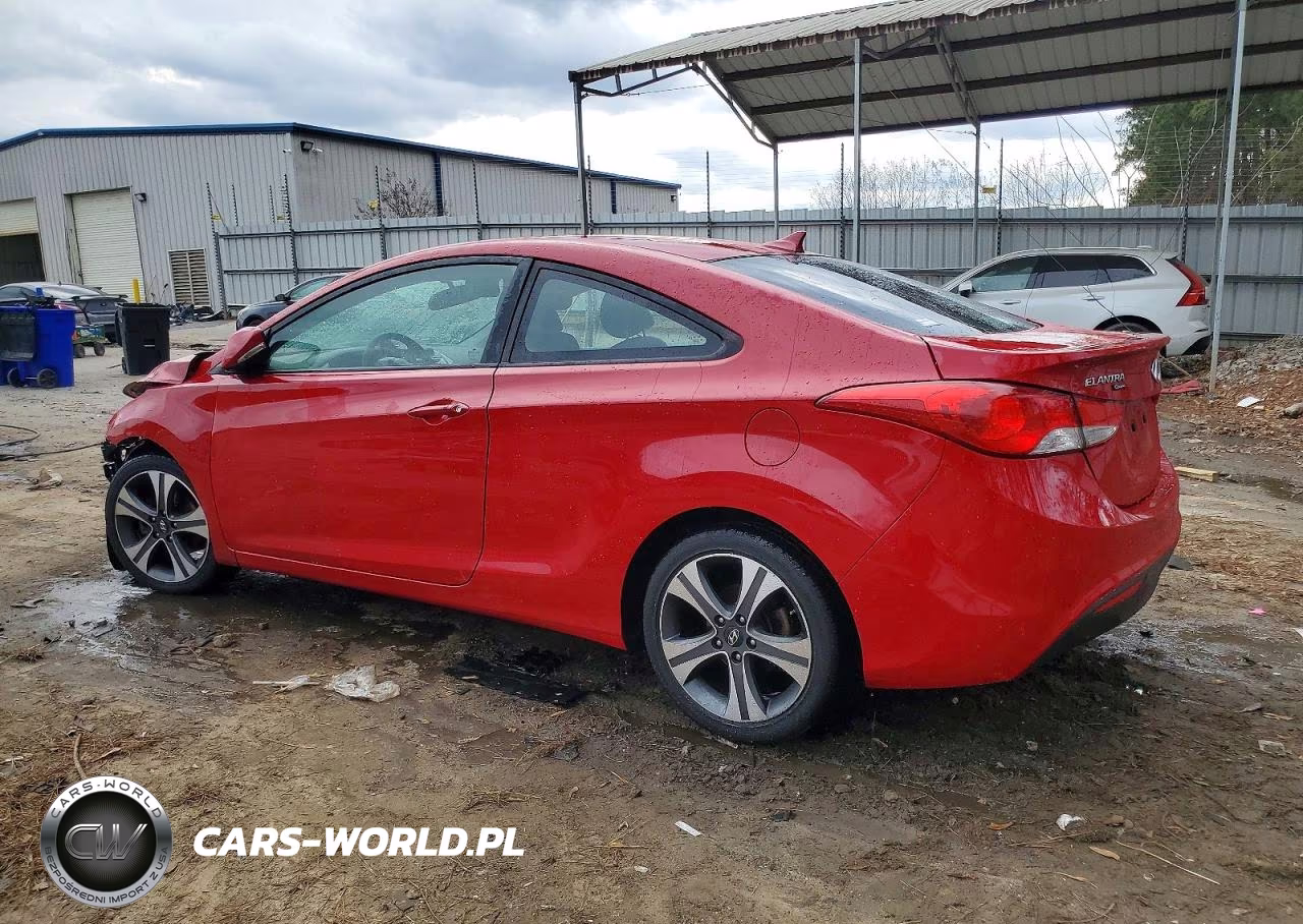 2013 Hyundai Elantra Coupe Gs VIN:KMHDH6AE5DU011772 - 2