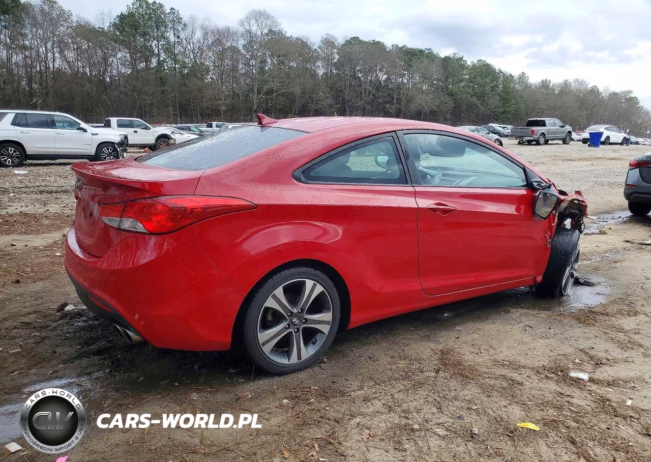 2013 Hyundai Elantra Coupe Gs VIN:KMHDH6AE5DU011772 - 3