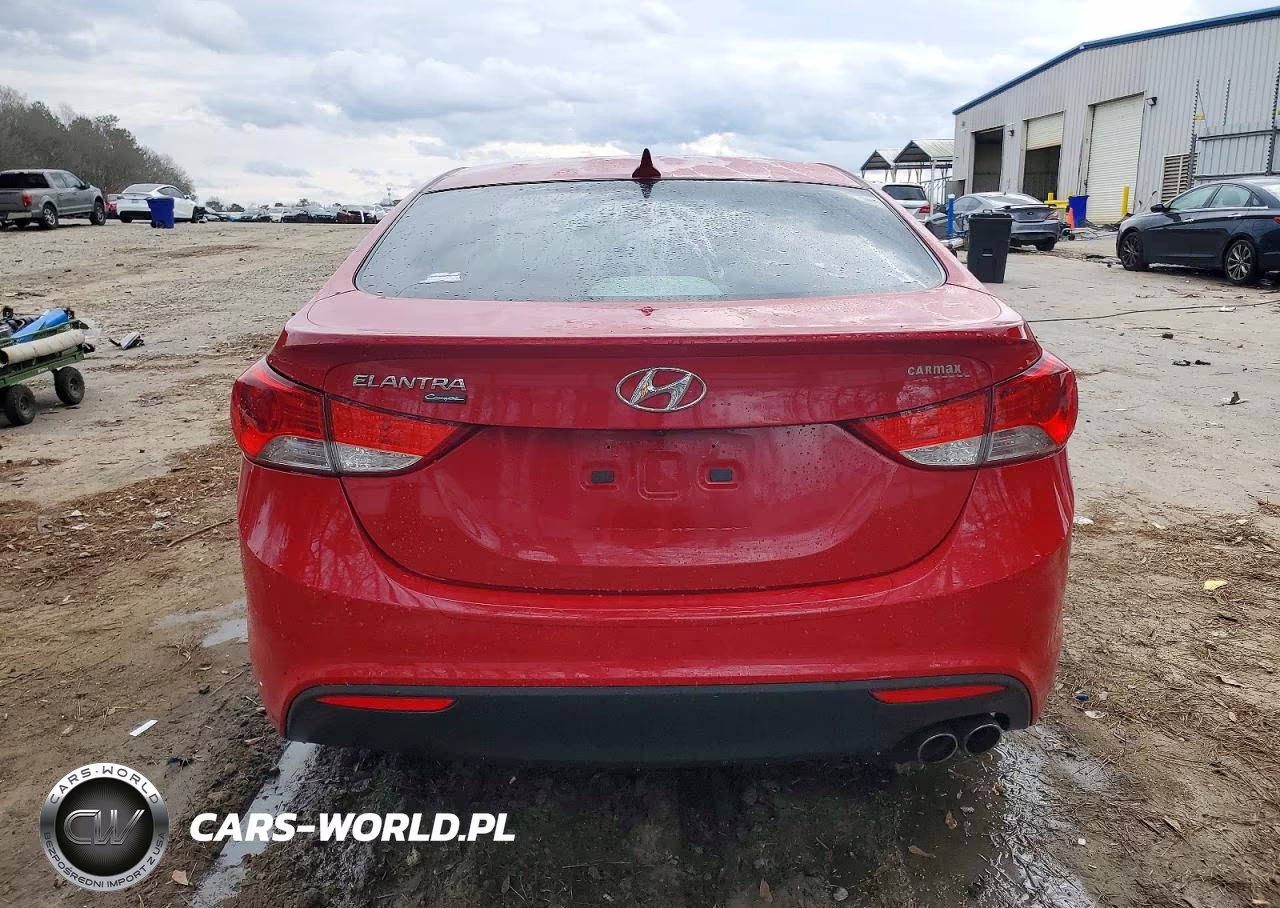 2013 Hyundai Elantra Coupe Gs VIN:KMHDH6AE5DU011772 - 6