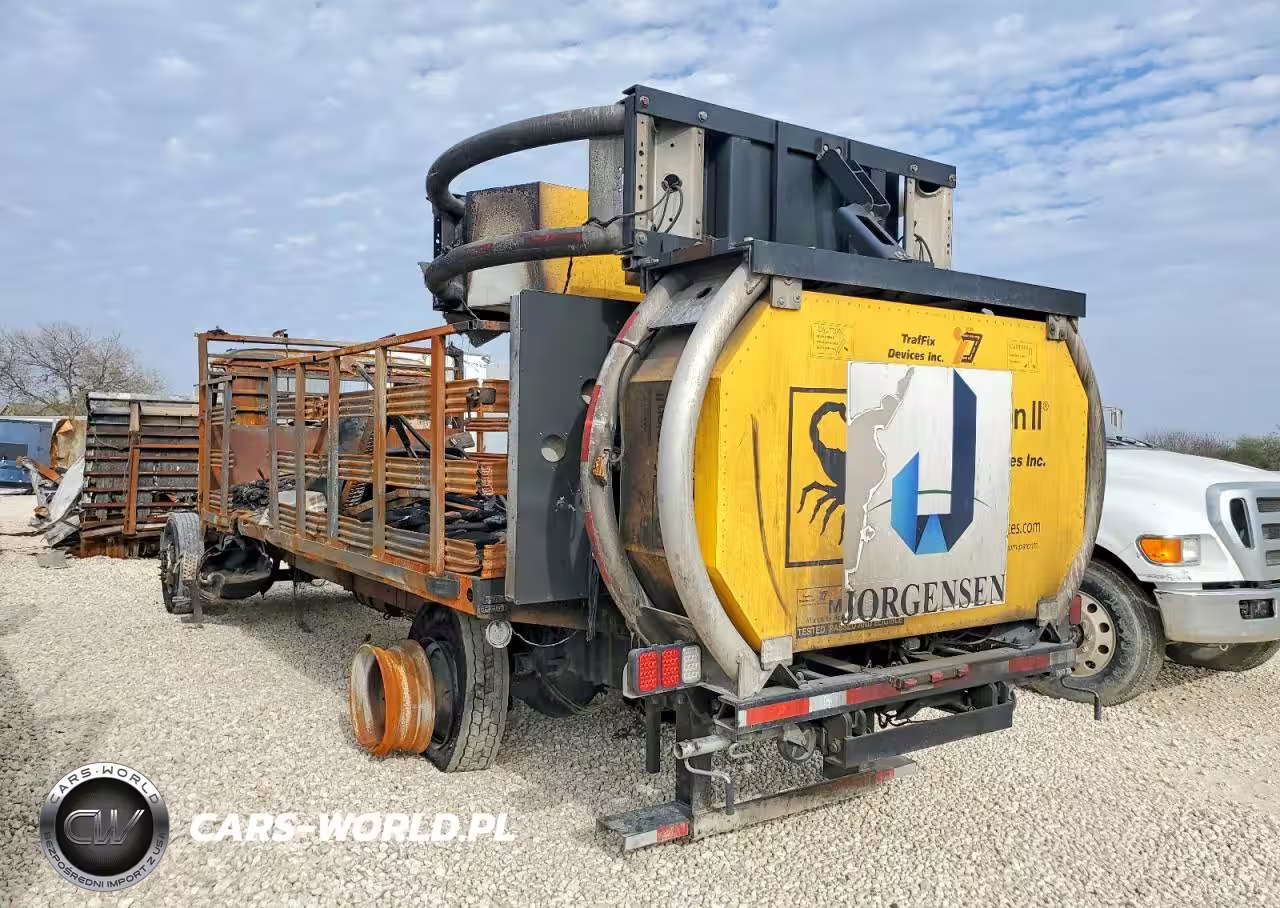 2024 Mack Md Flatbed Truck With Crash Attenuator VIN:1M2MDBAA1RS009649 - 3