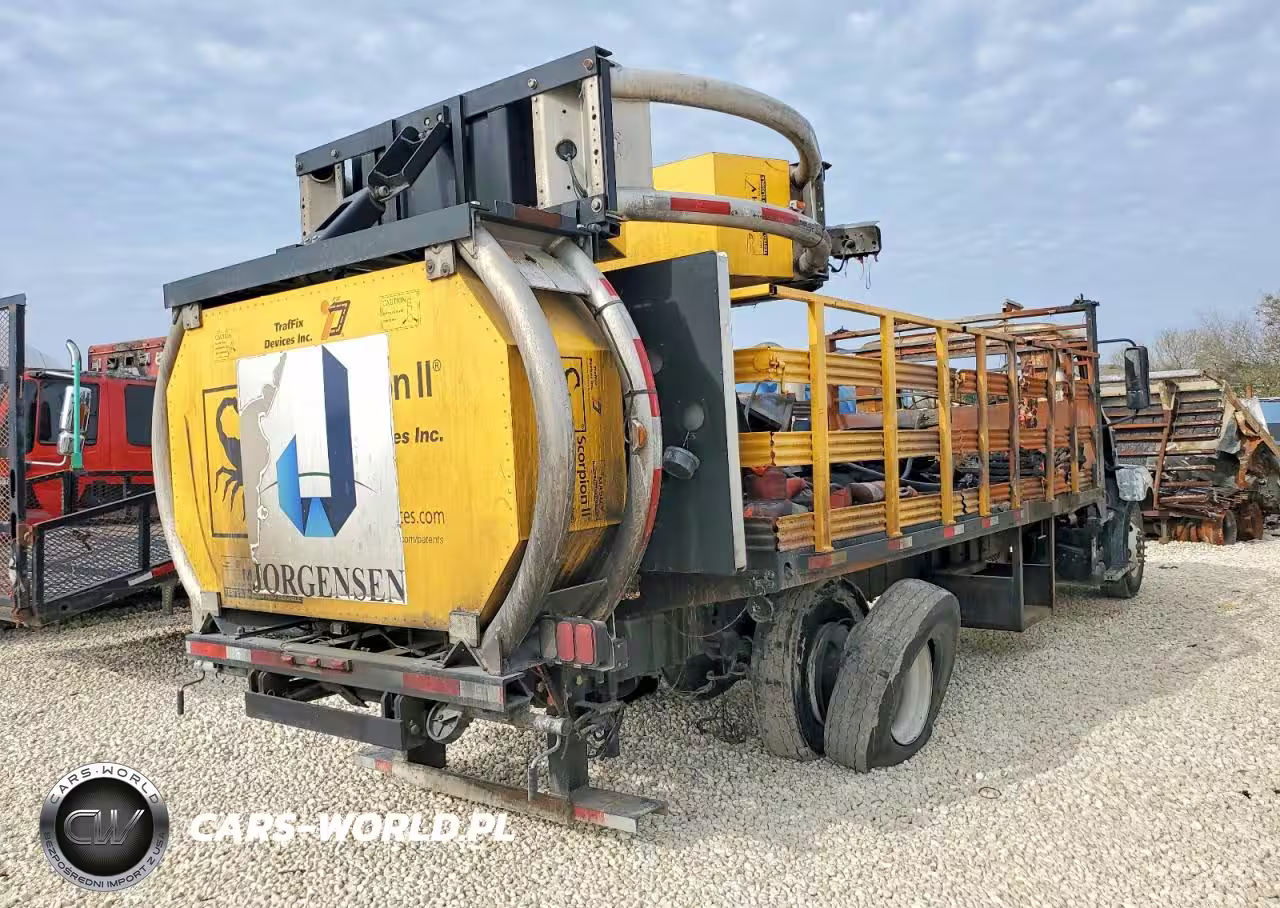 2024 Mack Md Flatbed Truck With Crash Attenuator VIN:1M2MDBAA1RS009649 - 4