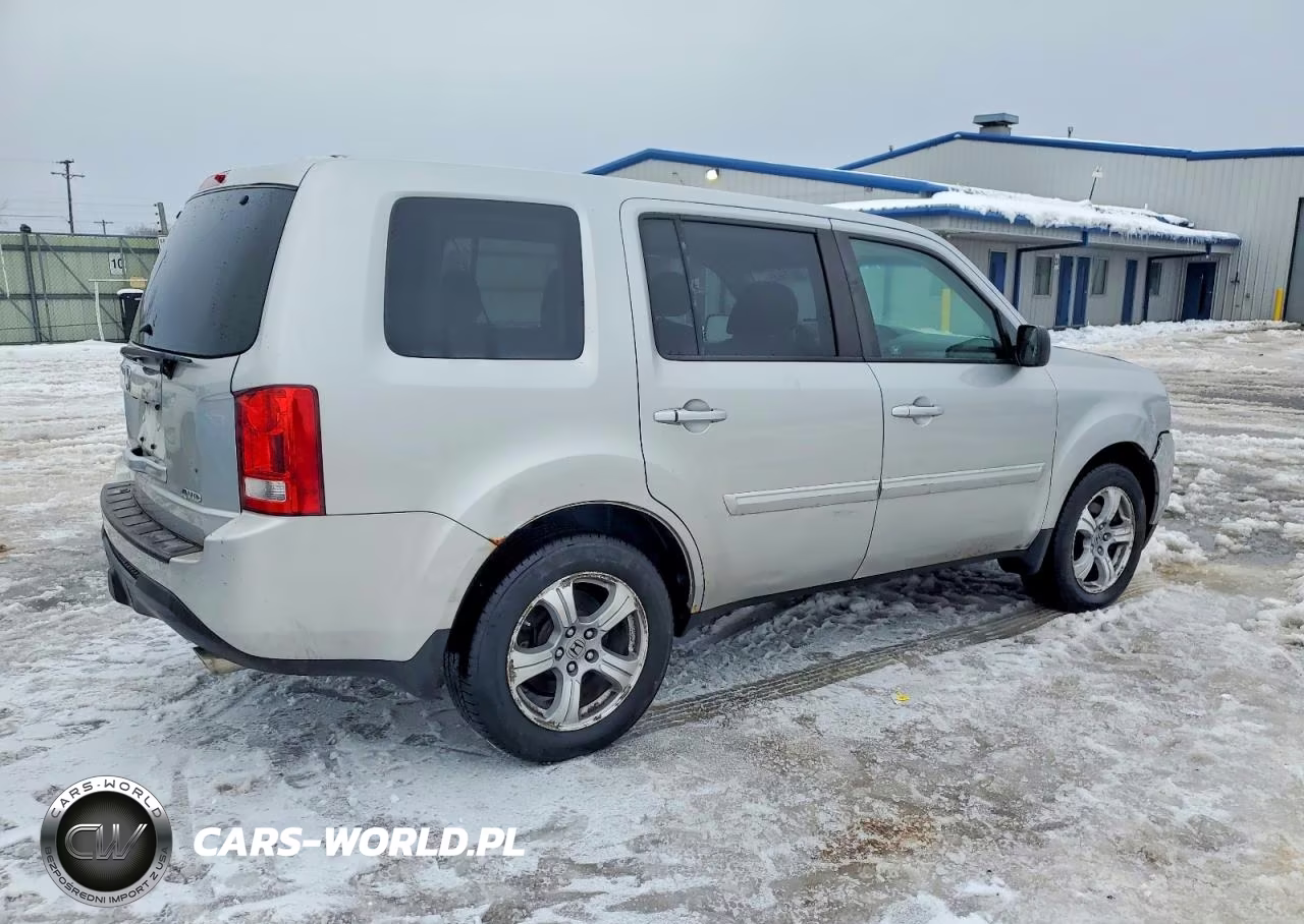 2012 Honda Pilot Exl VIN:5FNYF4H57CB083442 - 3