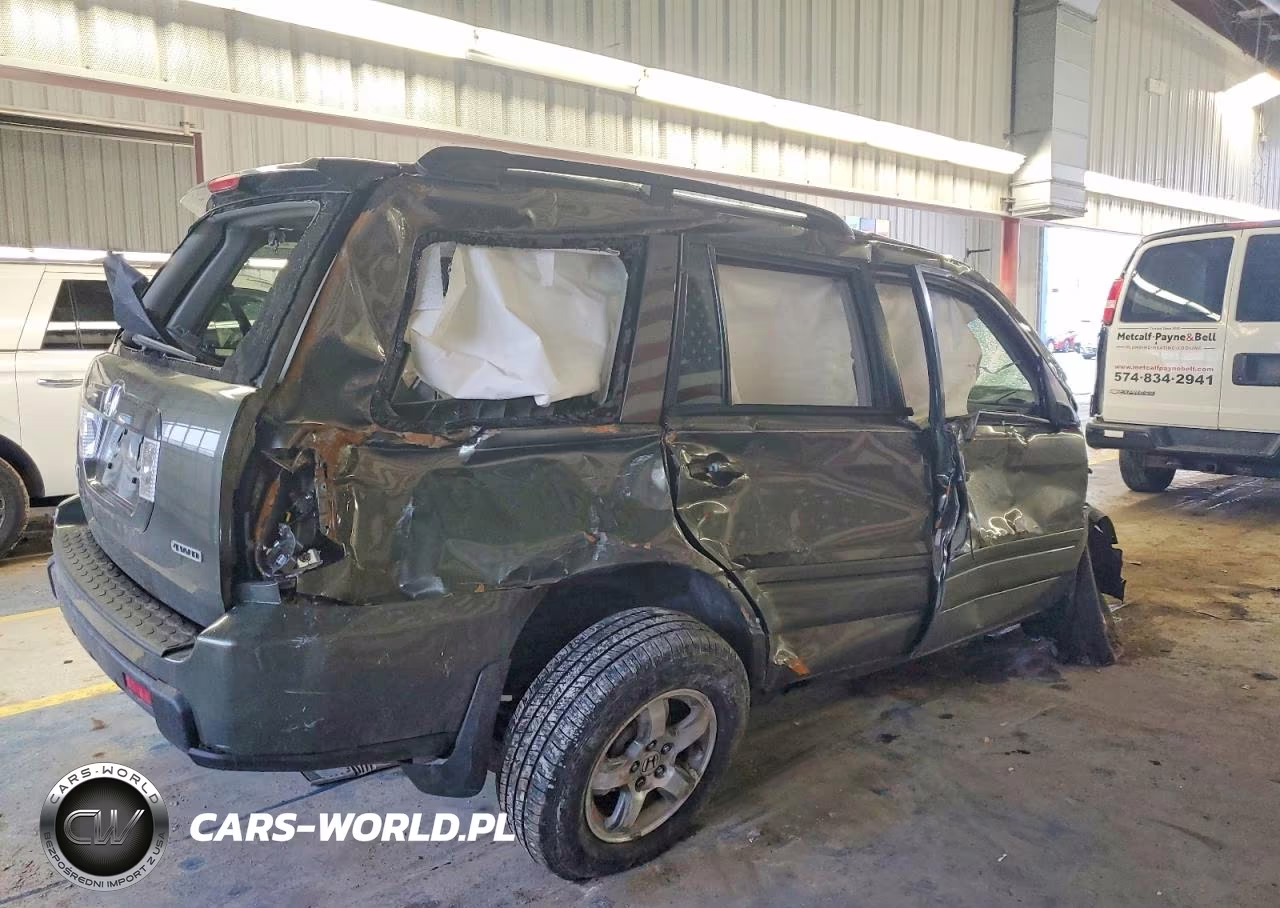 2006 Honda Pilot Ex VIN:5FNYF18586B028047 - 3