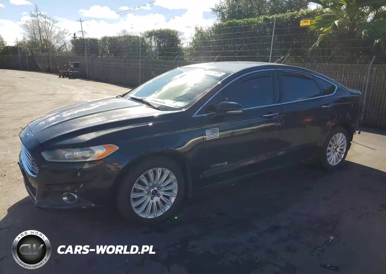 2014 Ford Fusion Se Hybrid