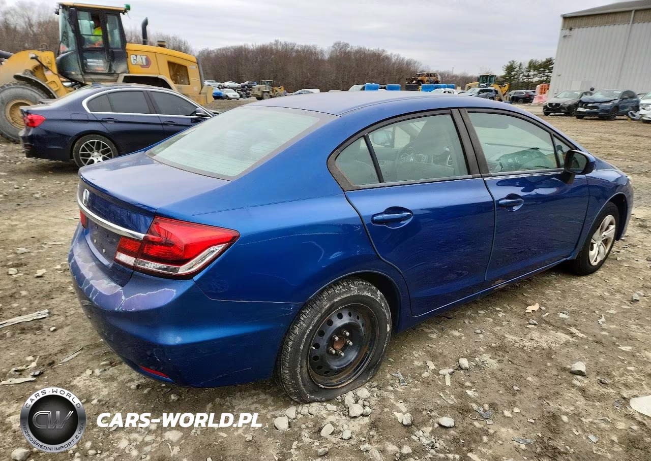 2015 Honda Civic Lx VIN:19XFB2F5XFE262823 - 3