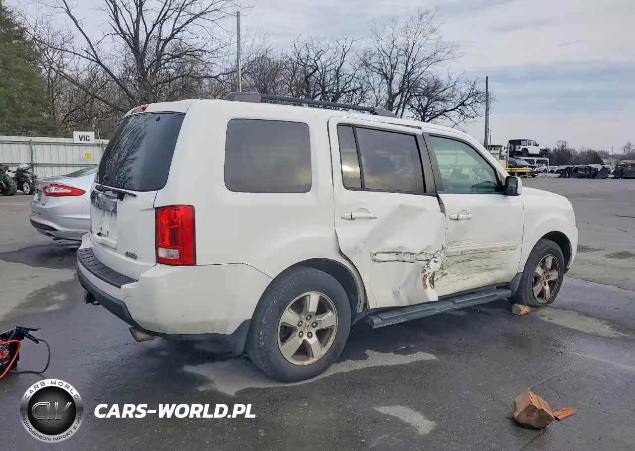 2009 Honda Pilot Exl VIN:5FNYF48529B042886 - 3