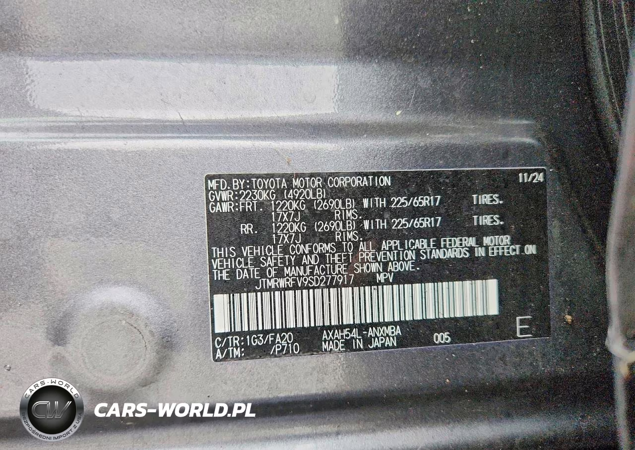 2025 Toyota Rav4 Xle VIN:JTMRWRFV9SD277917 - 13