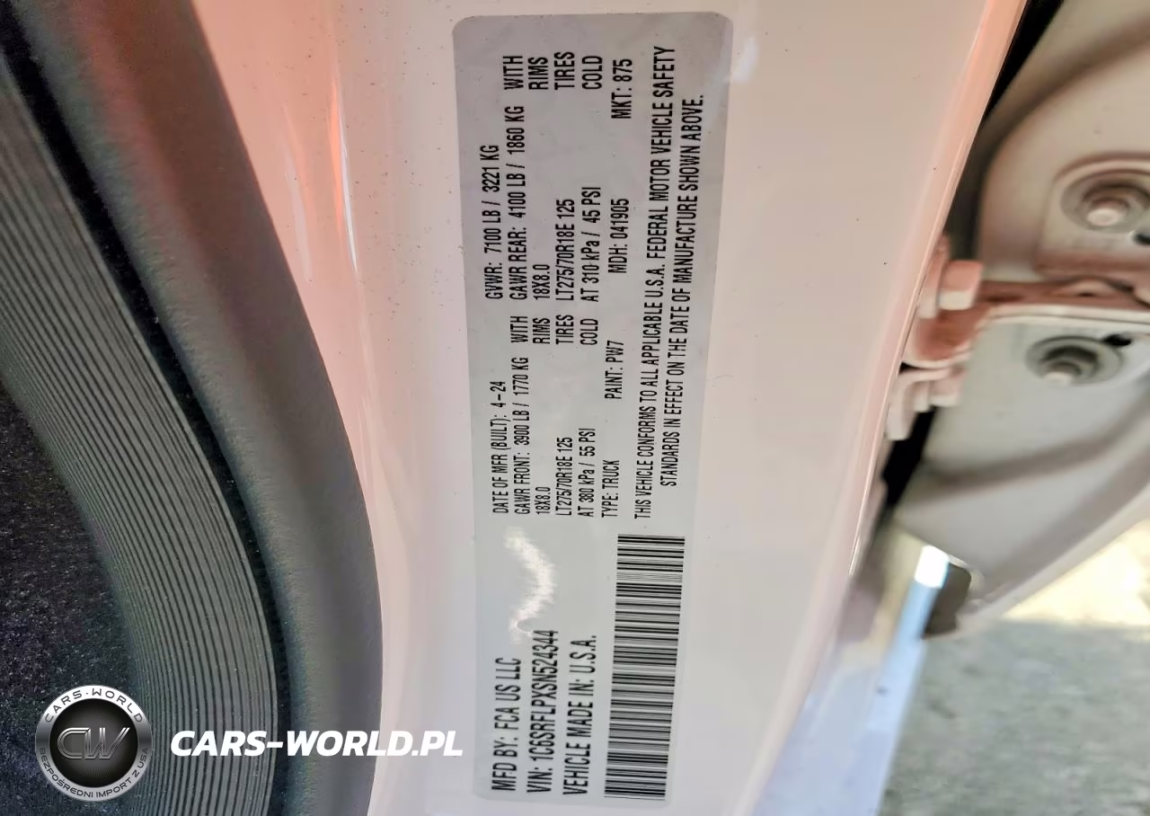 2025 Ram 1500 Rebel VIN:1C6SRFLPXSN524344 - 13