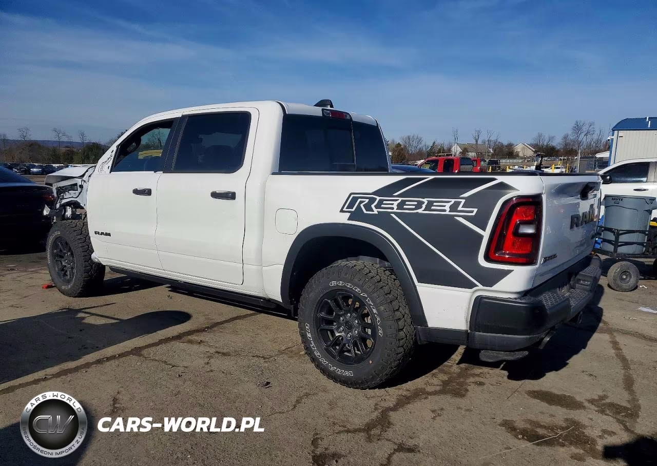 2025 Ram 1500 Rebel VIN:1C6SRFLPXSN524344 - 2