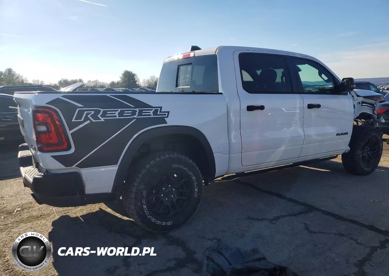 2025 Ram 1500 Rebel VIN:1C6SRFLPXSN524344 - 3