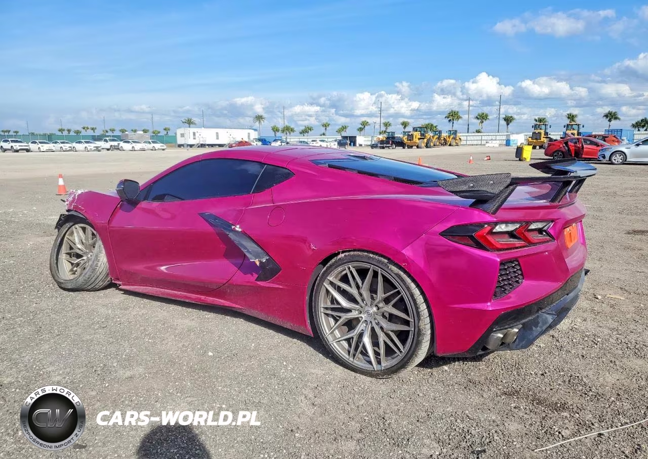 2021 Chevrolet Corvette Stingray 2Lt VIN:1G1YB2D48M5100449 - 2