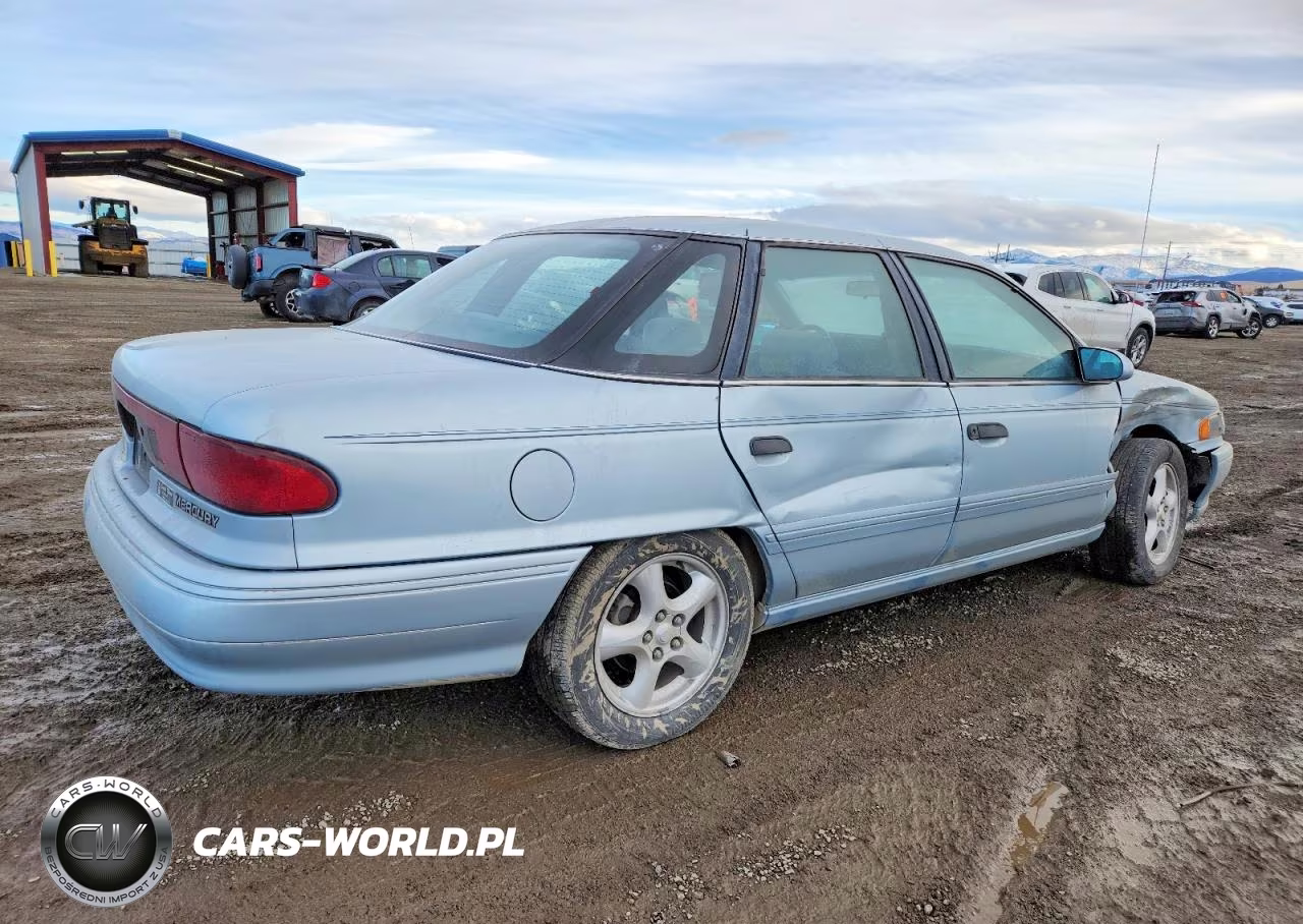 1993 Mercury Sable Gs VIN:1MELM5045PG668300 - 3