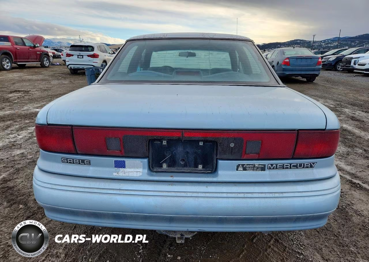 1993 Mercury Sable Gs VIN:1MELM5045PG668300 - 6