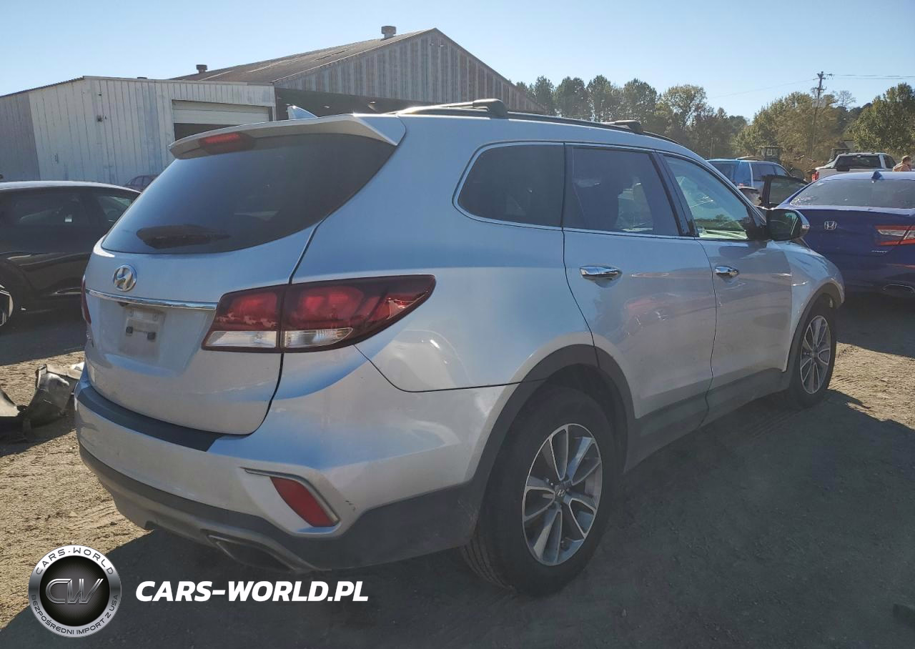 2017 Hyundai Santa Fe Se VIN:KM8SN4HF8HU201400 - 3