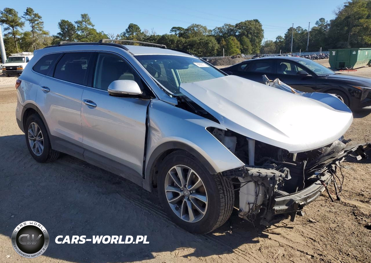 2017 Hyundai Santa Fe Se VIN:KM8SN4HF8HU201400 - 4