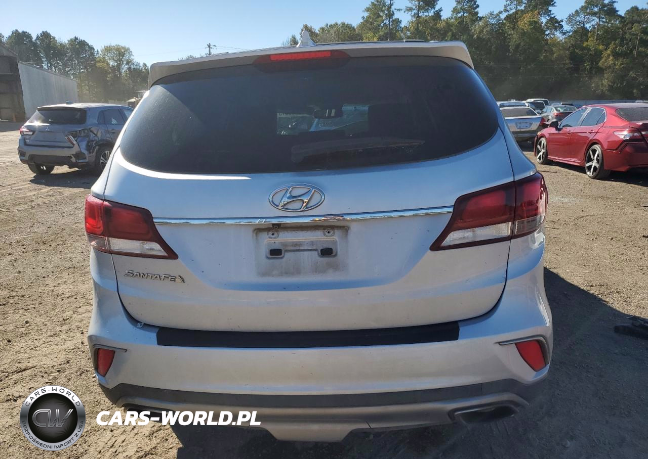 2017 Hyundai Santa Fe Se VIN:KM8SN4HF8HU201400 - 6