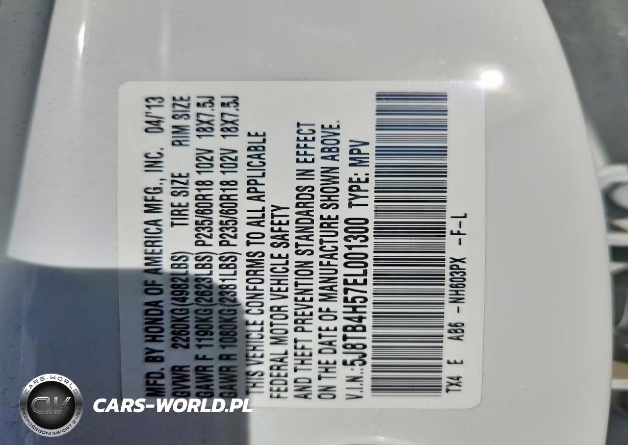 2014 Acura Rdx Technology VIN:5J8TB4H57EL001300 - 14