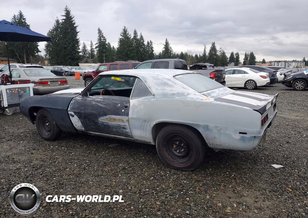 1969 Chevrolet Camaro VIN:124379L505638 - 2