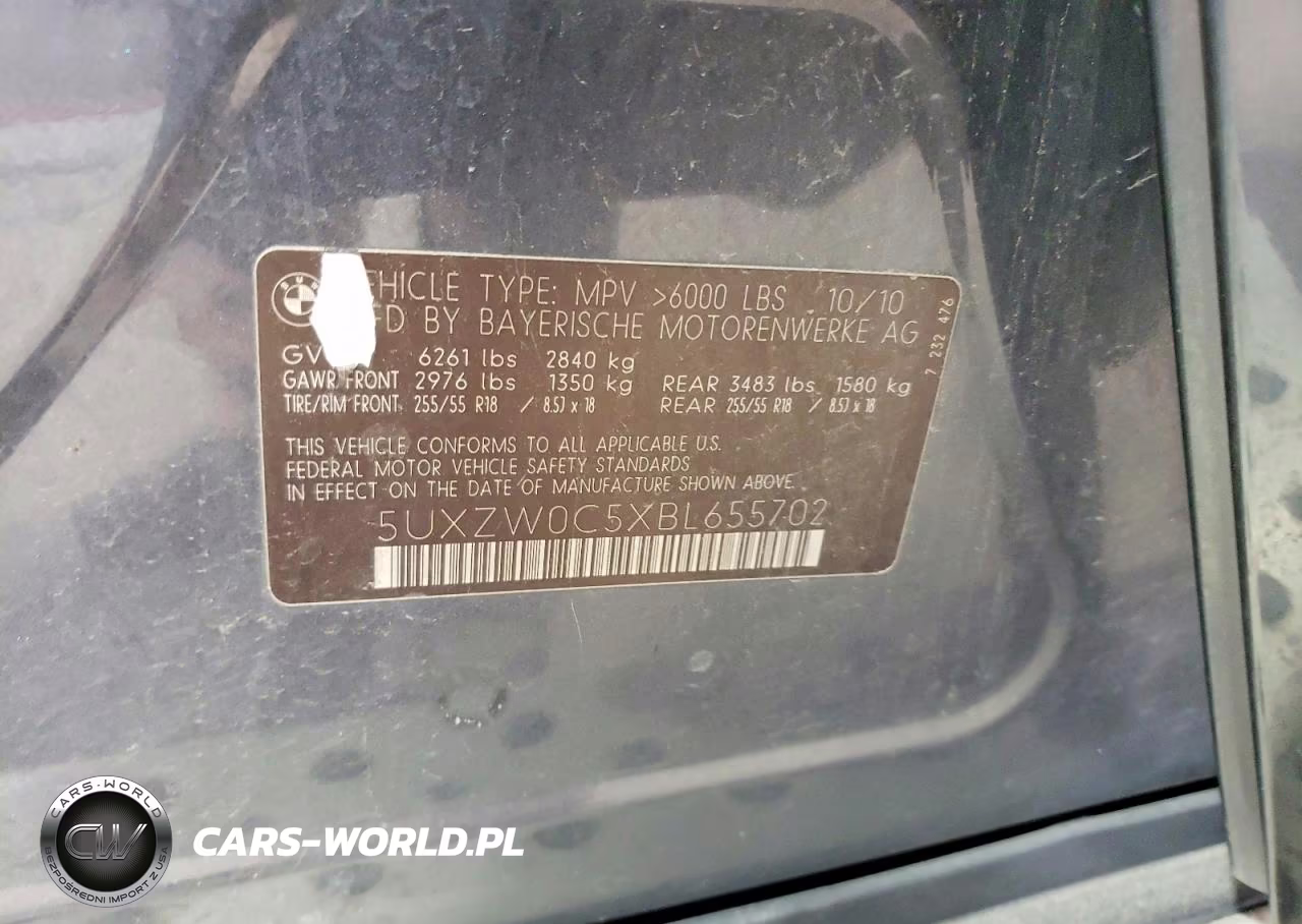 2011 BMW X5 xDrive35D VIN:5UXZW0C5XBL655702 - 14