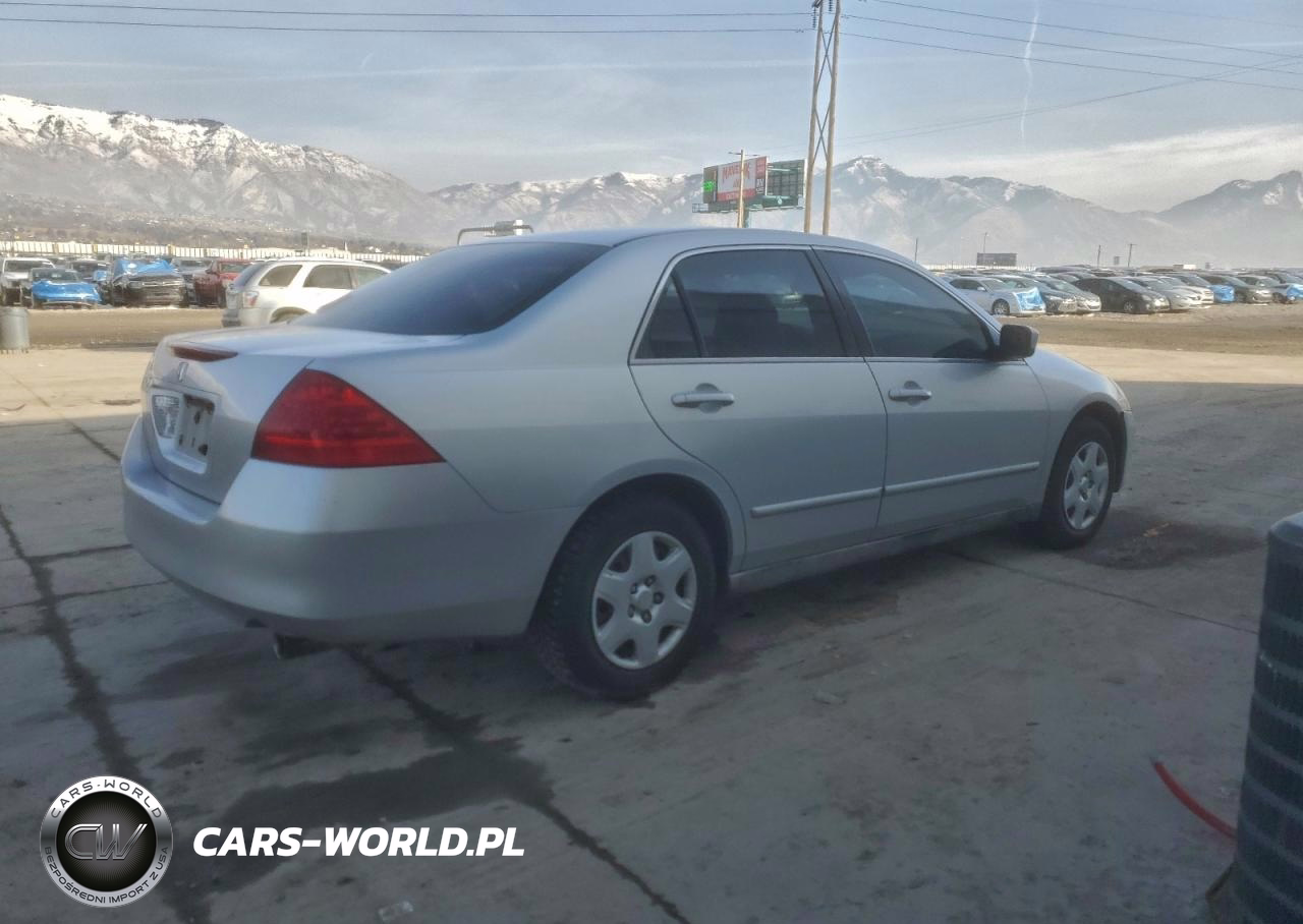 2007 Honda Accord Lx VIN:1HGCM56437A214009 - 3
