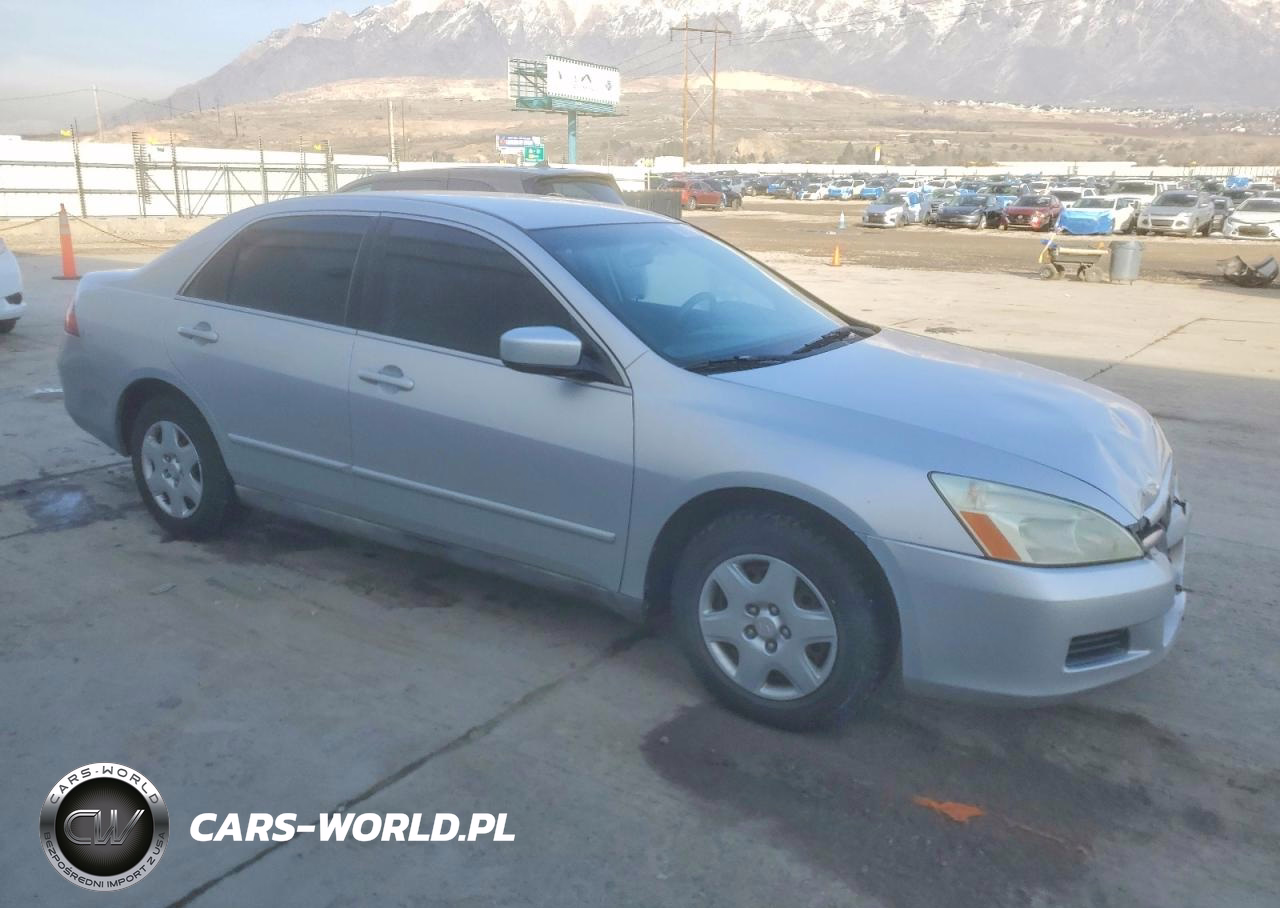 2007 Honda Accord Lx VIN:1HGCM56437A214009 - 4