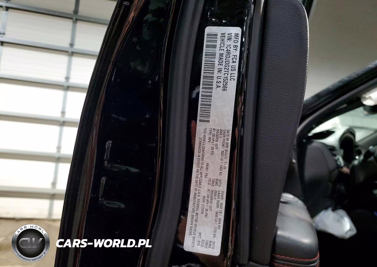 2026 Dodge Durango Gt VIN:1C4RDJDG2TC152566 - 12