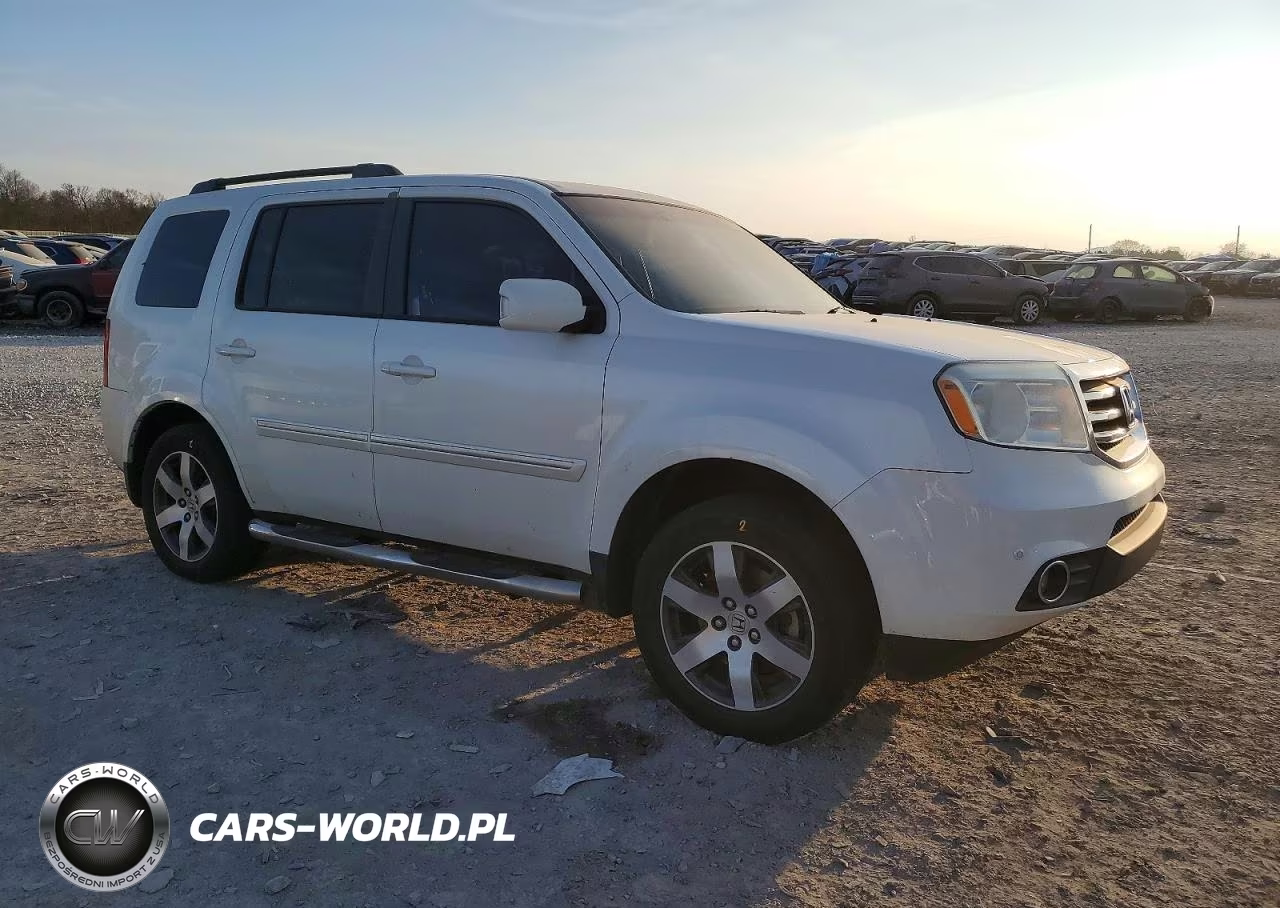 2012 Honda Pilot Touring VIN:5FNYF3H97CB027093 - 4