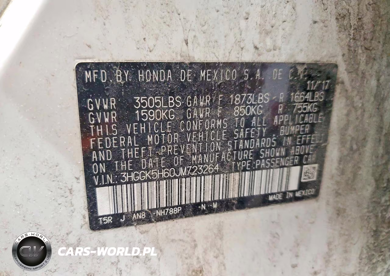 2018 Honda Fit Sport VIN:3HGGK5H60JM723264 - 12