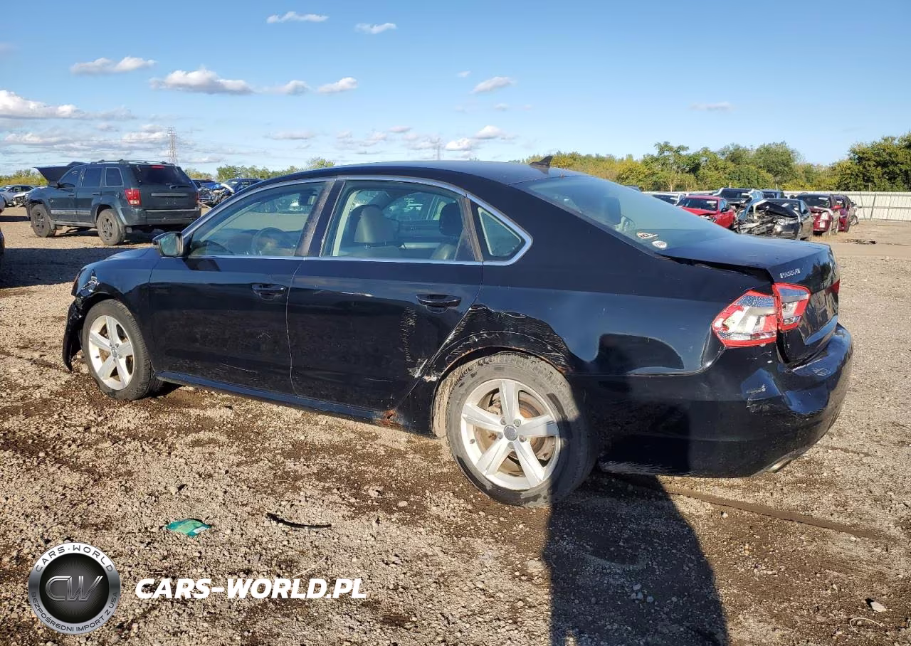2013 Volkswagen Passat Se VIN:1VWBP7A32DC113052 - 2