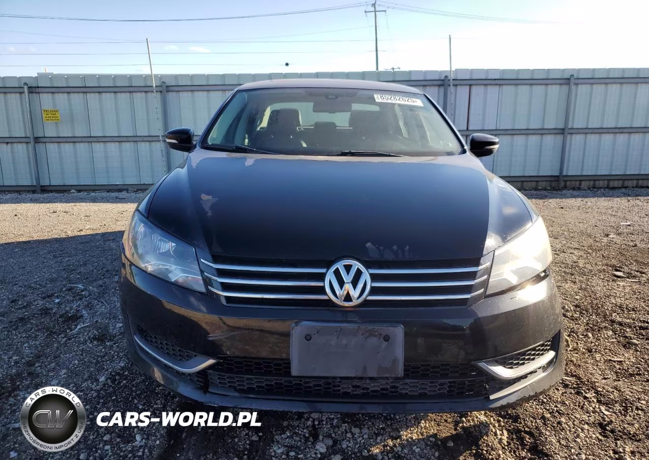 2013 Volkswagen Passat Se VIN:1VWBP7A32DC113052 - 5
