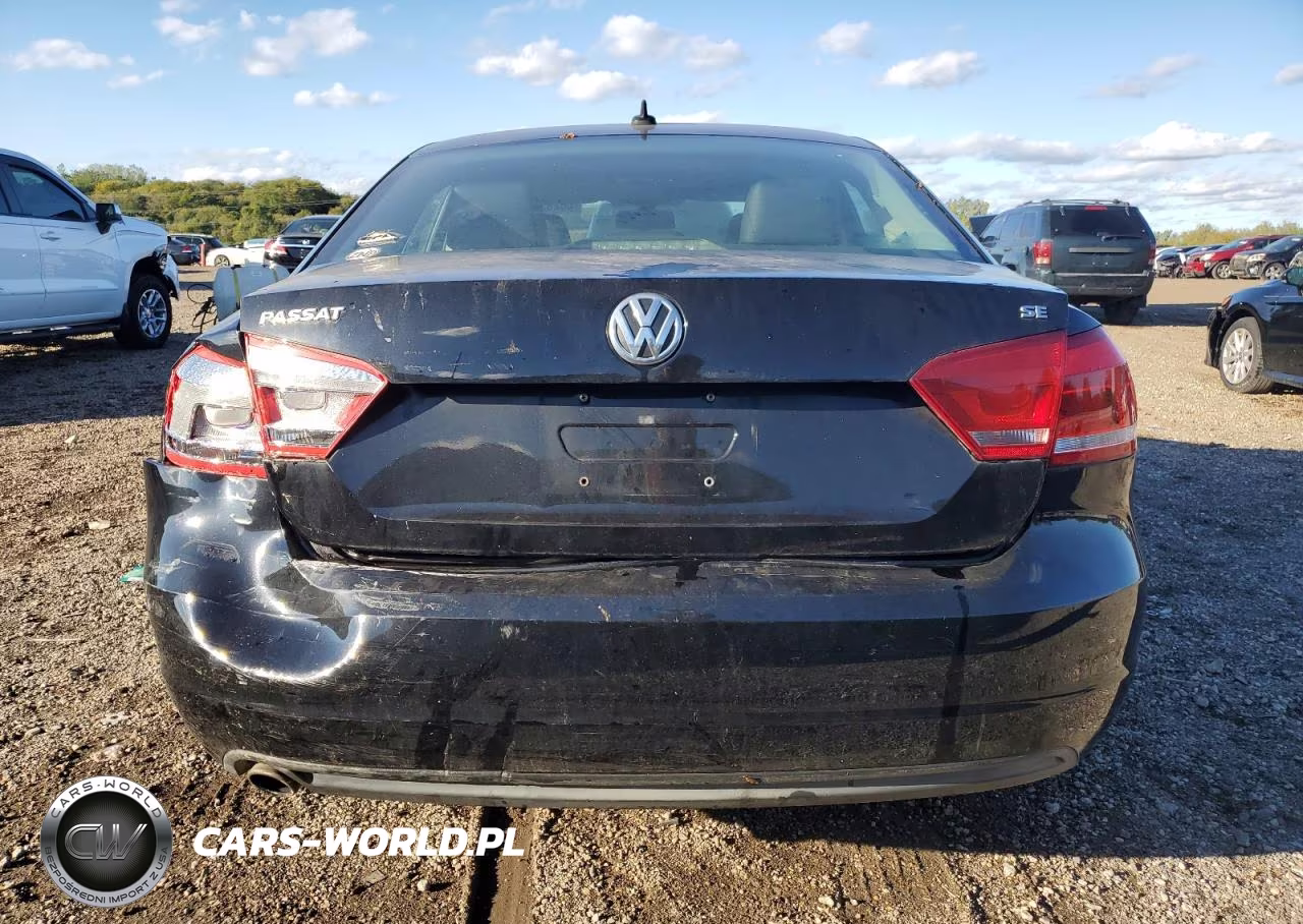 2013 Volkswagen Passat Se VIN:1VWBP7A32DC113052 - 6