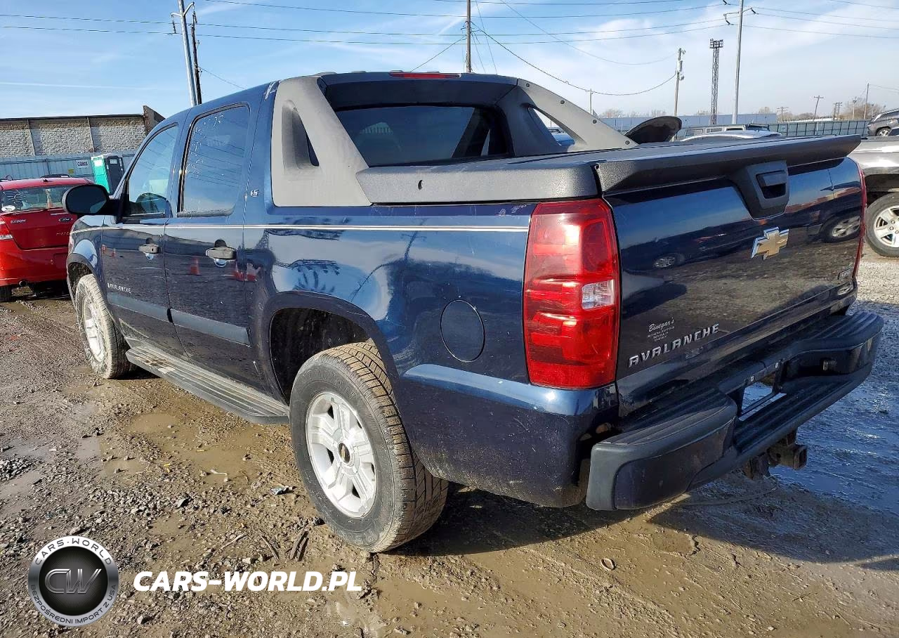 2007 Chevrolet Avalanche K1500 VIN:3GNFK12317G157650 - 2