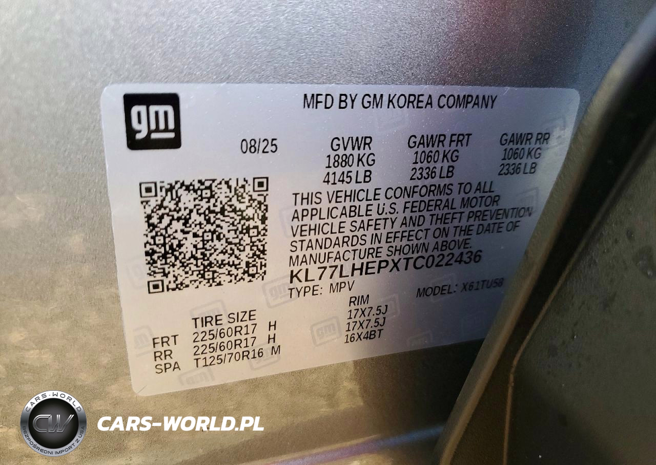 2026 Chevrolet Trax 1Lt VIN:KL77LHEPXTC022436 - 13