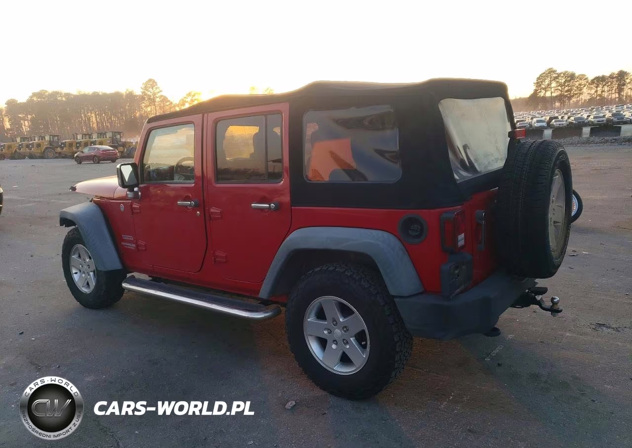 2011 Jeep Wrangler Unlimited Sport VIN:1J4BA3H12BL630330 - 2