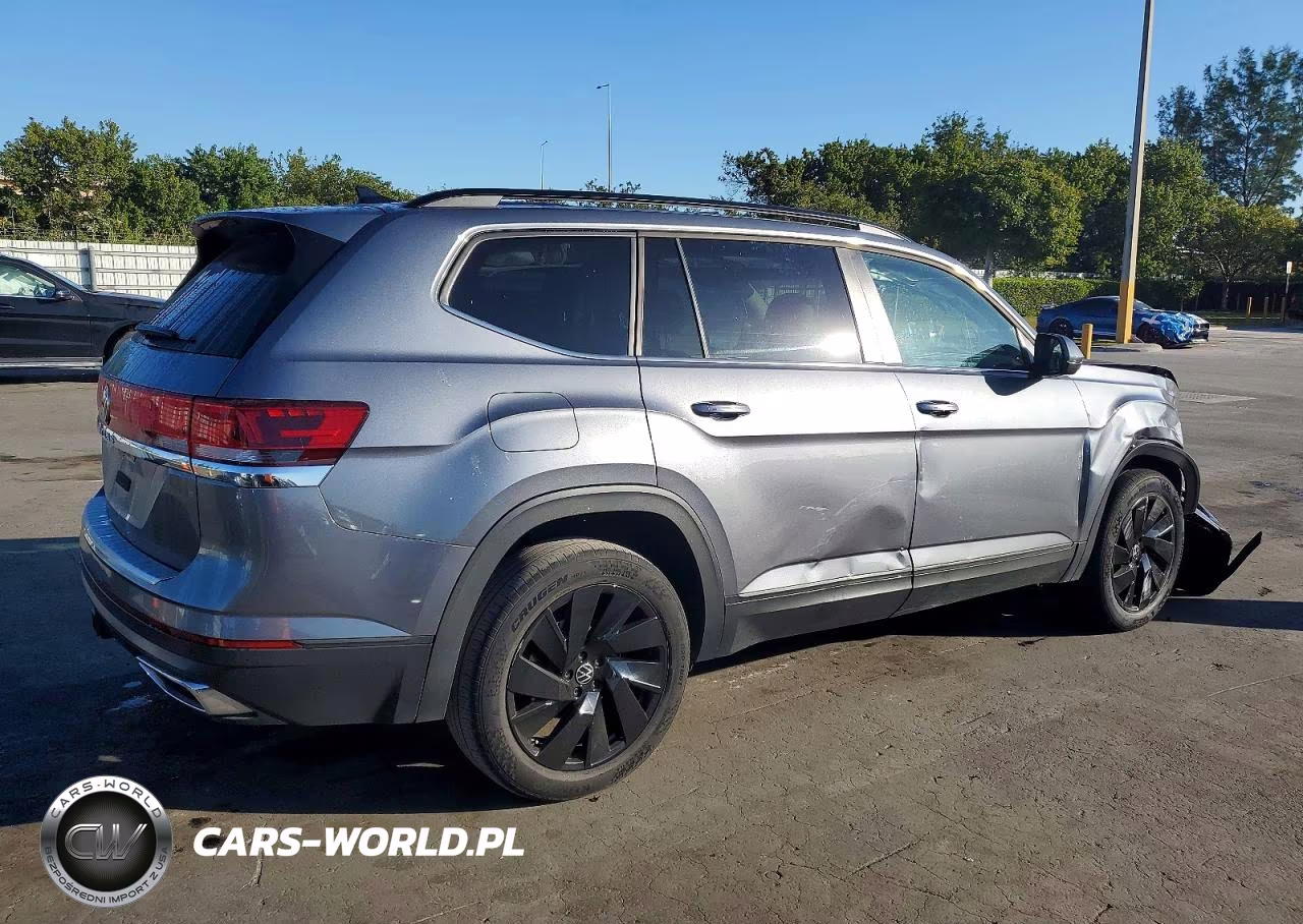 2024 Volkswagen Atlas Se VIN:1V2JR2CAXRC580474 - 3