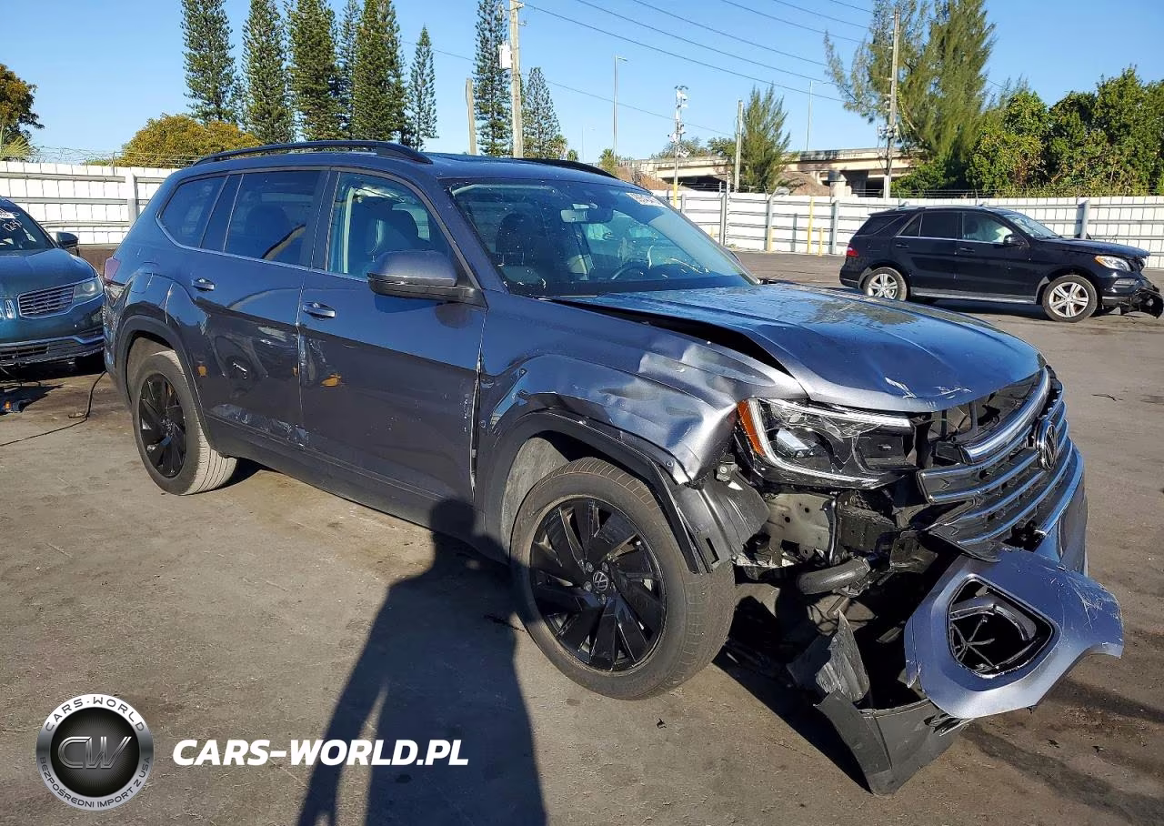 2024 Volkswagen Atlas Se VIN:1V2JR2CAXRC580474 - 4
