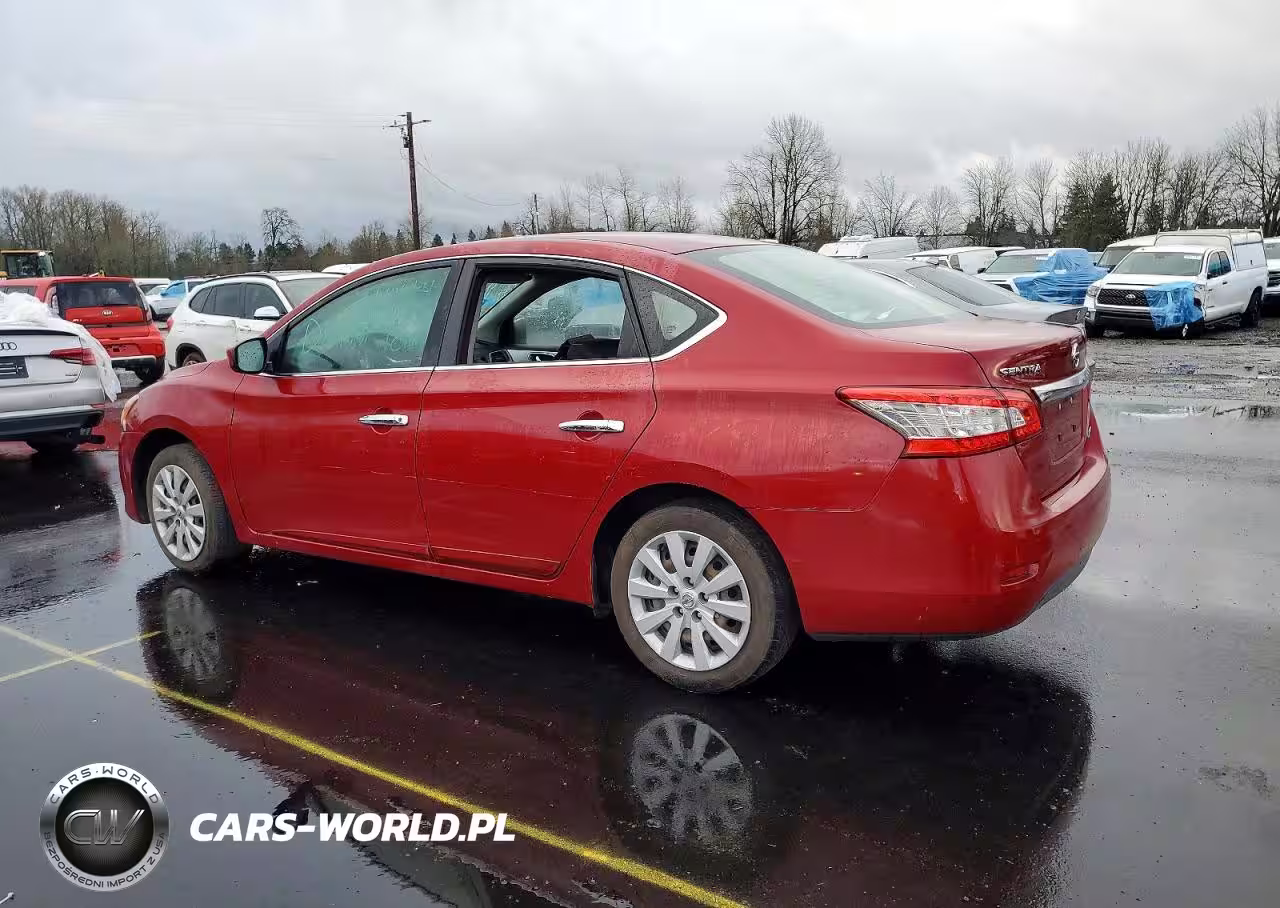 2014 Nissan Sentra S VIN:3N1AB7AP4EL658291 - 2