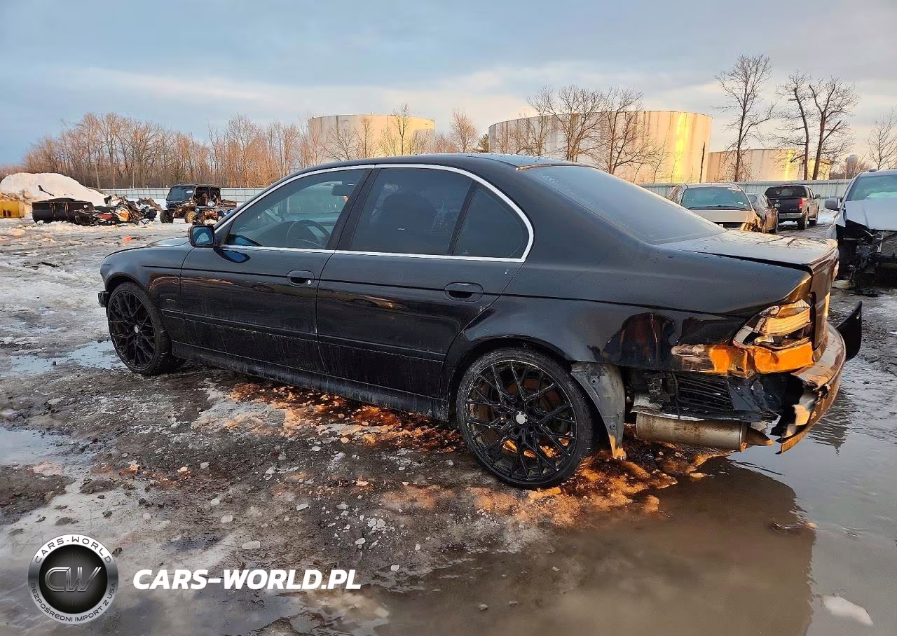 2001 BMW 525 I VIN:WBADT33431GF40539 - 2