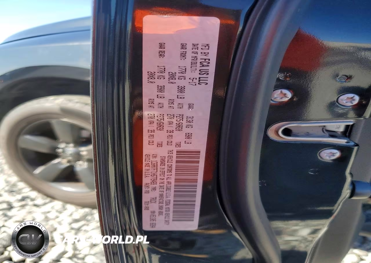 2017 Ram 1500 St VIN:1C6RR7FT1HS779469 - 12