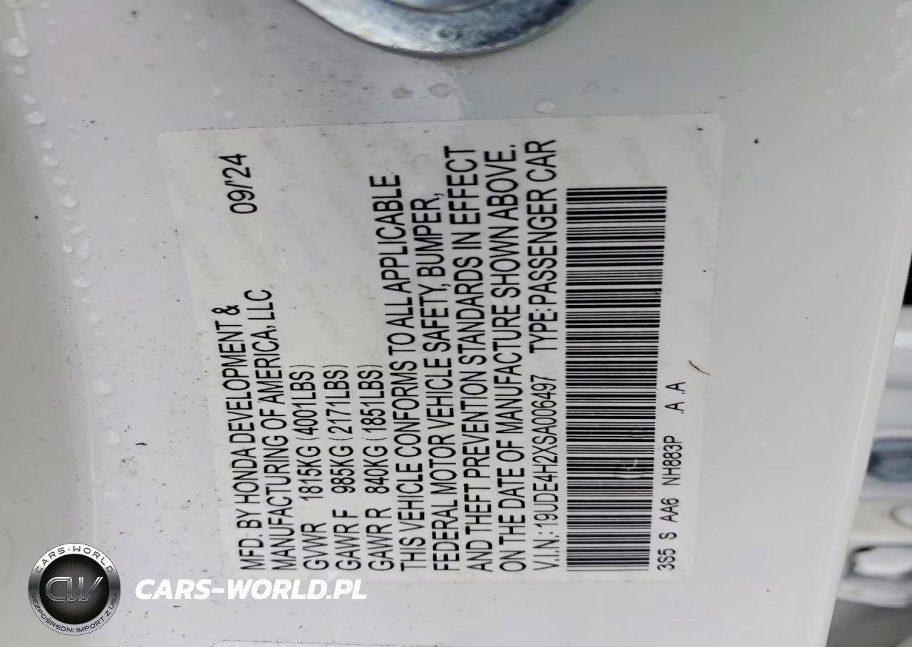 2025 Acura Integra VIN:19UDE4H2XSA006497 - 12