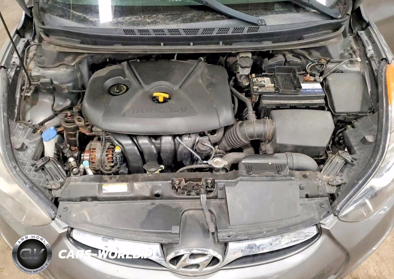 2012 Hyundai Elantra Gls VIN:5NPDH4AE2CH064415 - 11