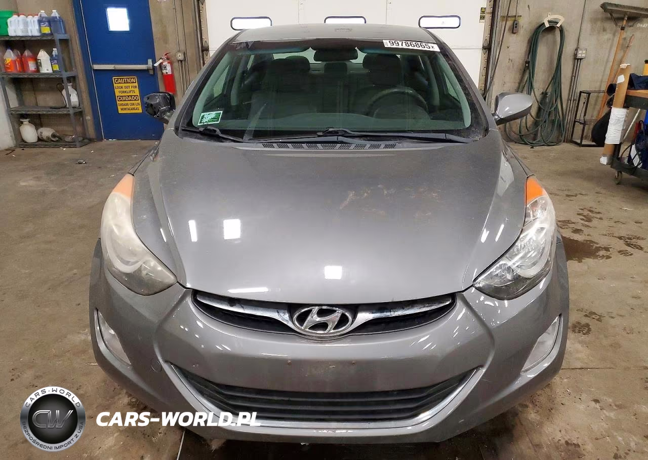 2012 Hyundai Elantra Gls VIN:5NPDH4AE2CH064415 - 5