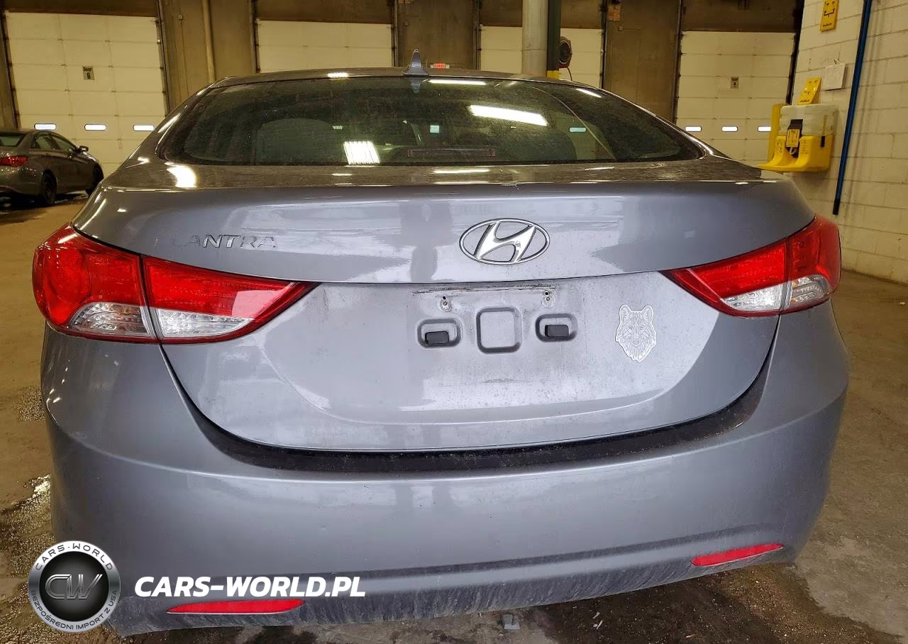 2012 Hyundai Elantra Gls VIN:5NPDH4AE2CH064415 - 6