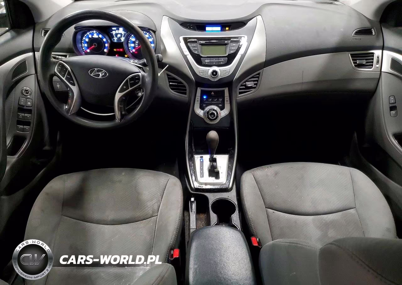 2012 Hyundai Elantra Gls VIN:5NPDH4AE2CH064415 - 8